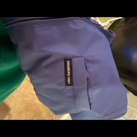 Vintage Members only blue jacket - Picture 4 of 5